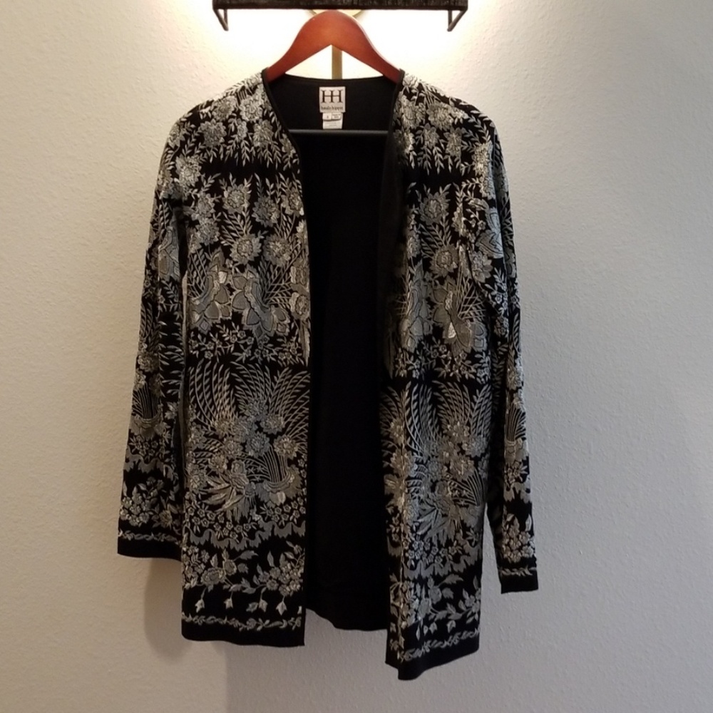 Haute Hippie Silk embroidered jacket Small